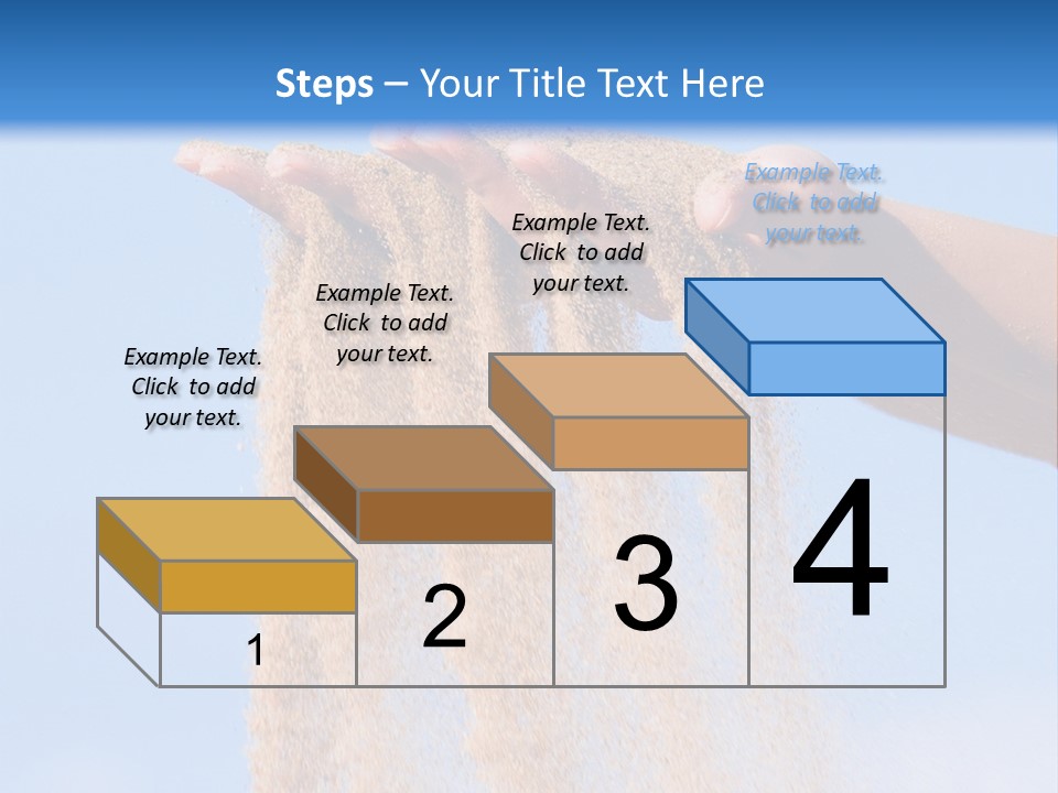 Time Is Running Like Sand Through Your Fingers PowerPoint Template