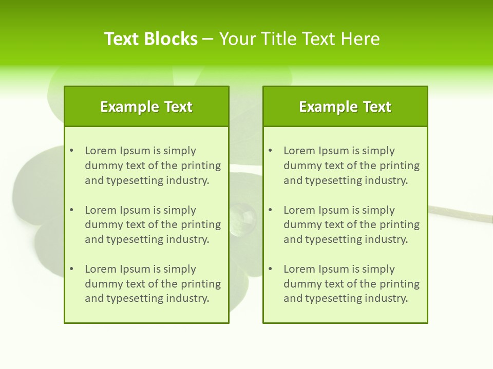Shamrock PowerPoint Template