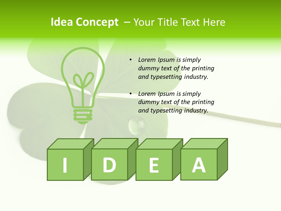 Shamrock PowerPoint Template