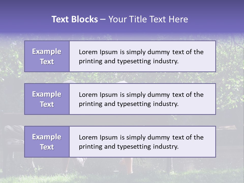 Aged Couple Enjoy Spring Morning On The Bench Near Lake In The Park PowerPoint Template