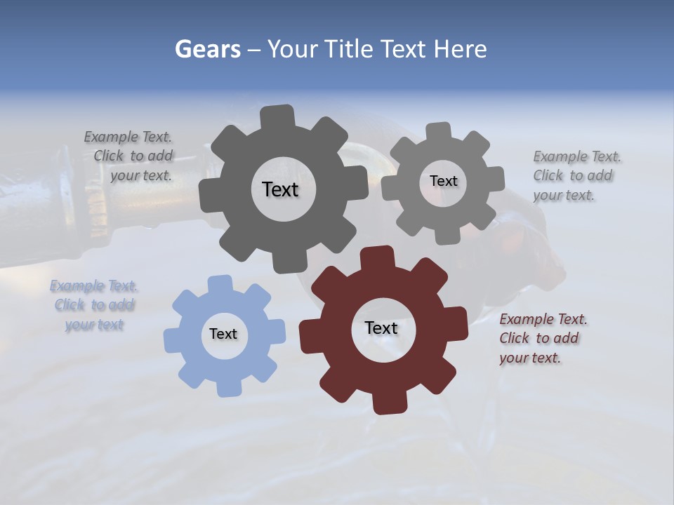 Thirst In Africa PowerPoint Template