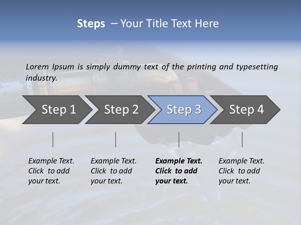 Thirst In Africa PowerPoint Template
