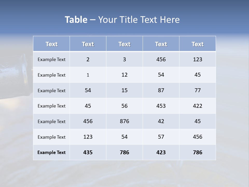 Thirst In Africa PowerPoint Template