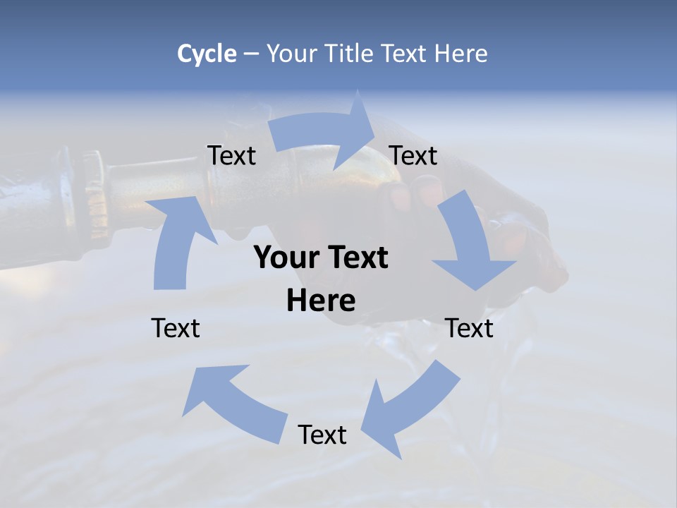 Thirst In Africa PowerPoint Template