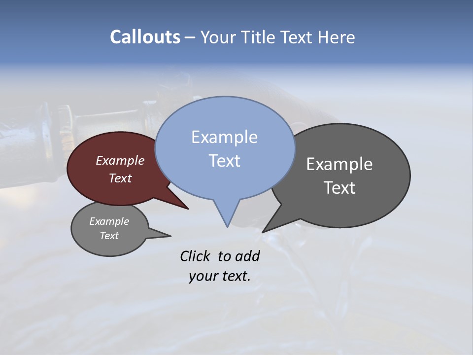 Thirst In Africa PowerPoint Template