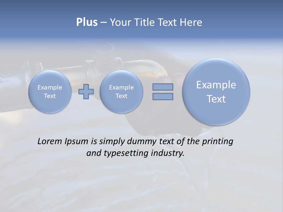 Thirst In Africa PowerPoint Template