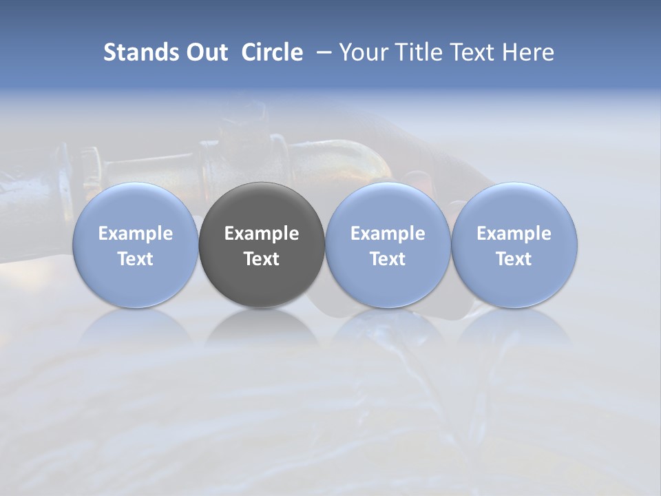 Thirst In Africa PowerPoint Template