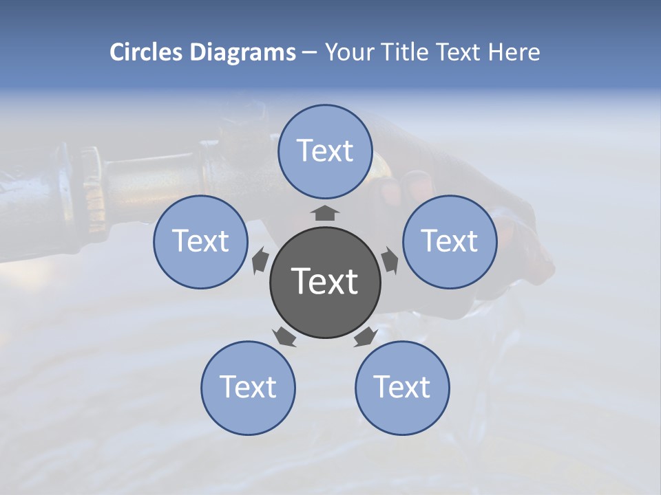 Thirst In Africa PowerPoint Template