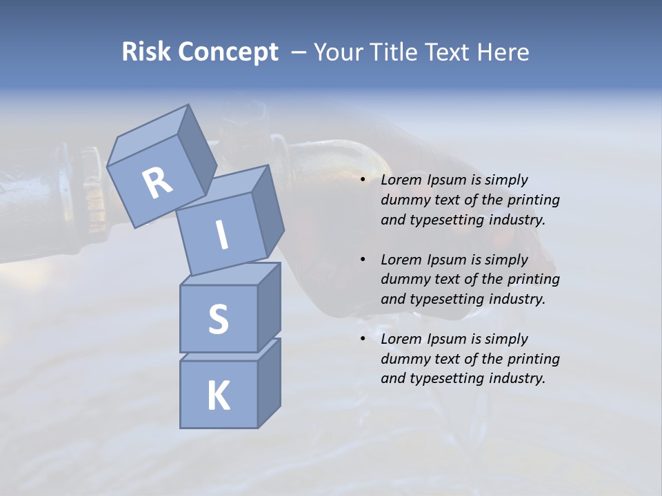 Thirst In Africa PowerPoint Template