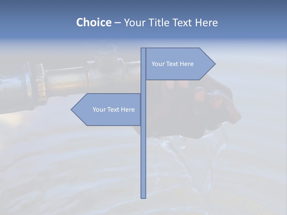 Thirst In Africa PowerPoint Template