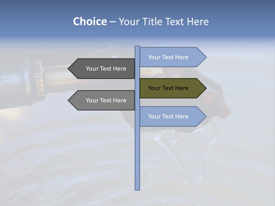 Thirst In Africa PowerPoint Template