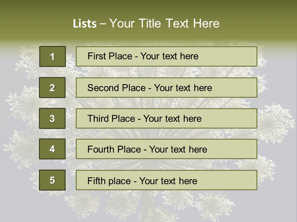 Heracleum PowerPoint Template