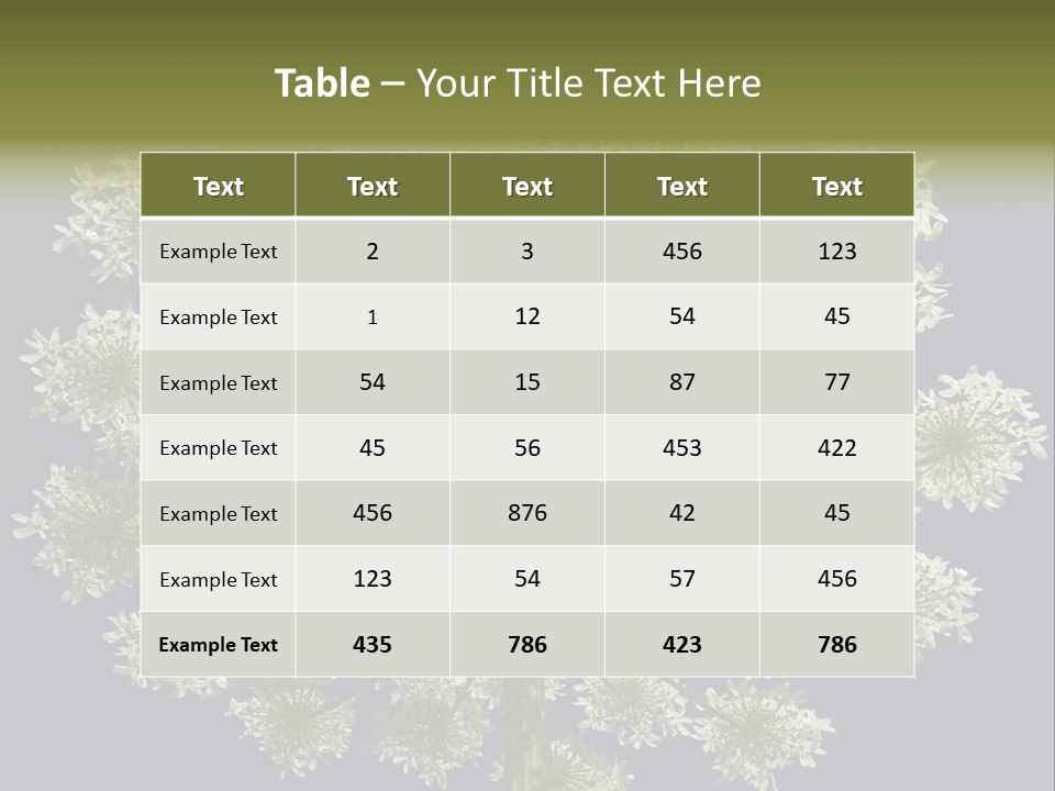 Heracleum PowerPoint Template