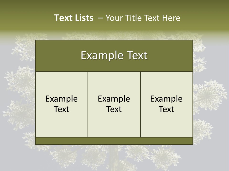 Heracleum PowerPoint Template