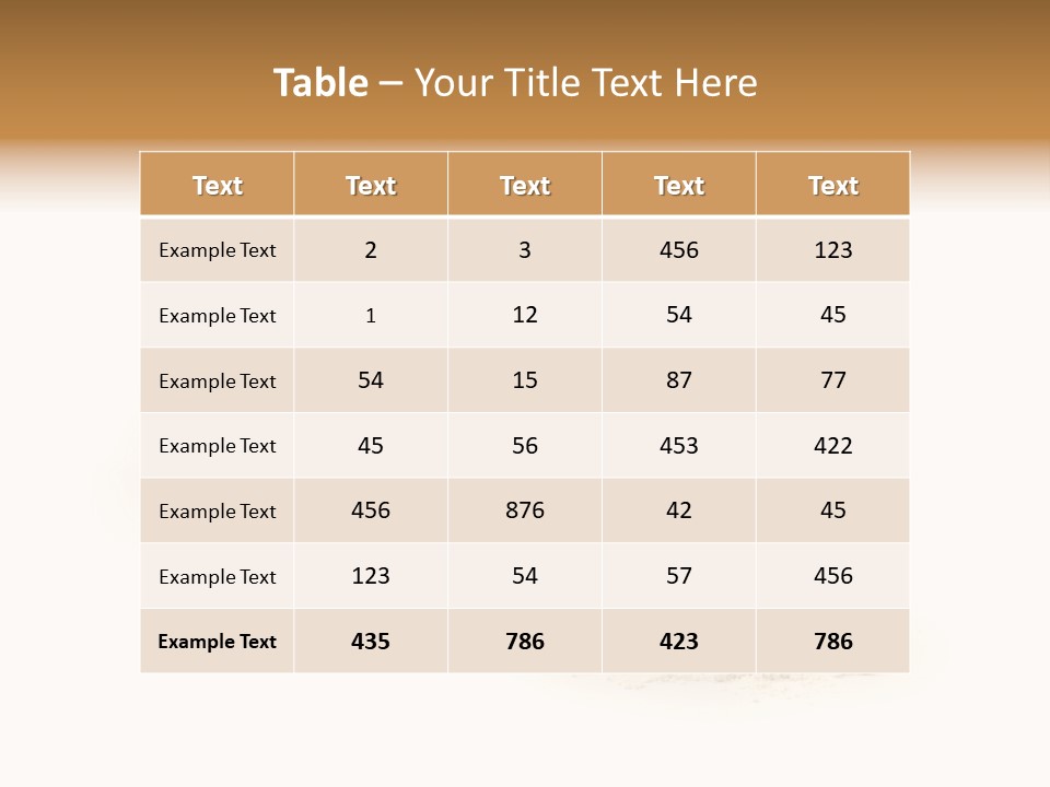 Wooden Spoon With Flour PowerPoint Template