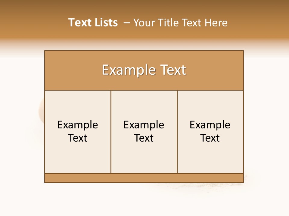 Wooden Spoon With Flour PowerPoint Template