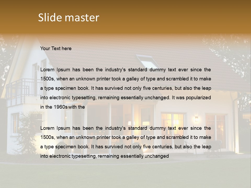 Maple Syrup Pouring Onto Pancakes. Shallow Dof With Focus On Syrup And Butter. PowerPoint Template