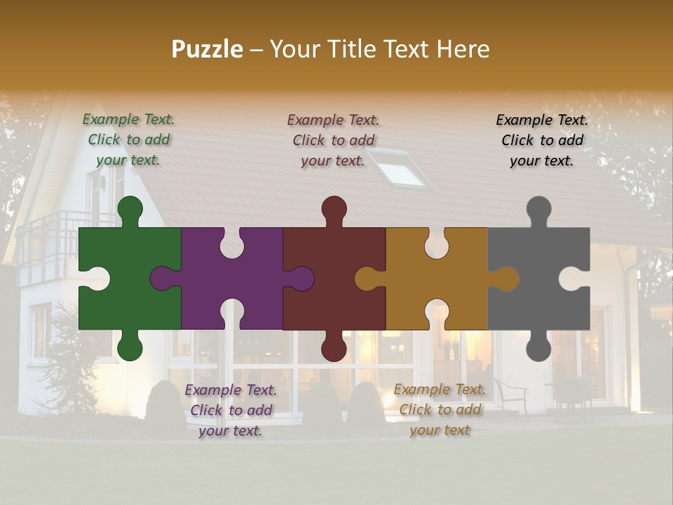 Maple Syrup Pouring Onto Pancakes. Shallow Dof With Focus On Syrup And Butter. PowerPoint Template