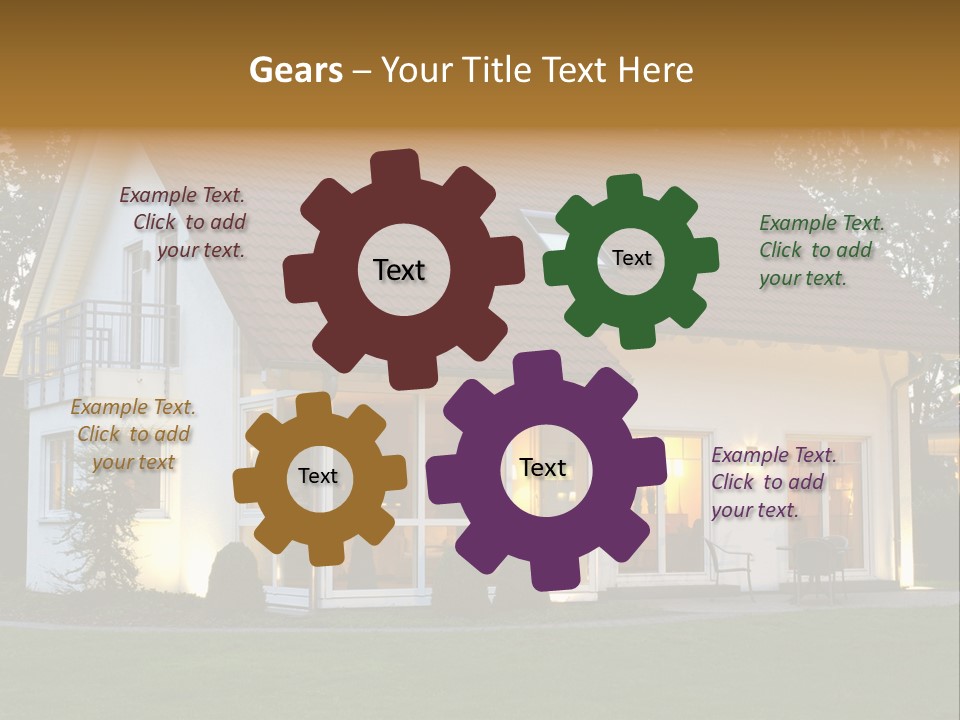 Maple Syrup Pouring Onto Pancakes. Shallow Dof With Focus On Syrup And Butter. PowerPoint Template