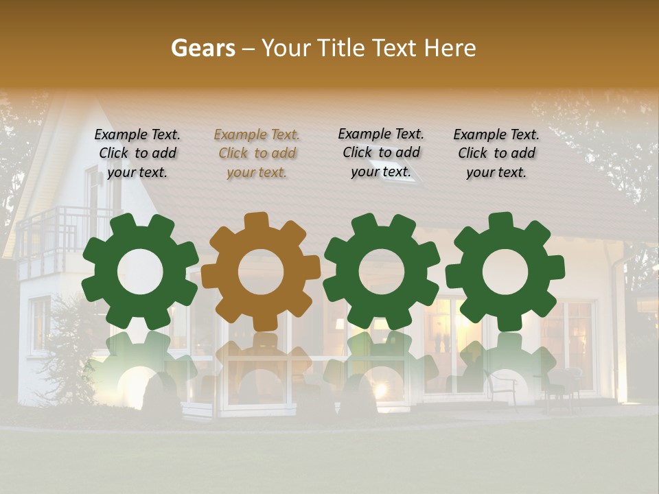 Maple Syrup Pouring Onto Pancakes. Shallow Dof With Focus On Syrup And Butter. PowerPoint Template