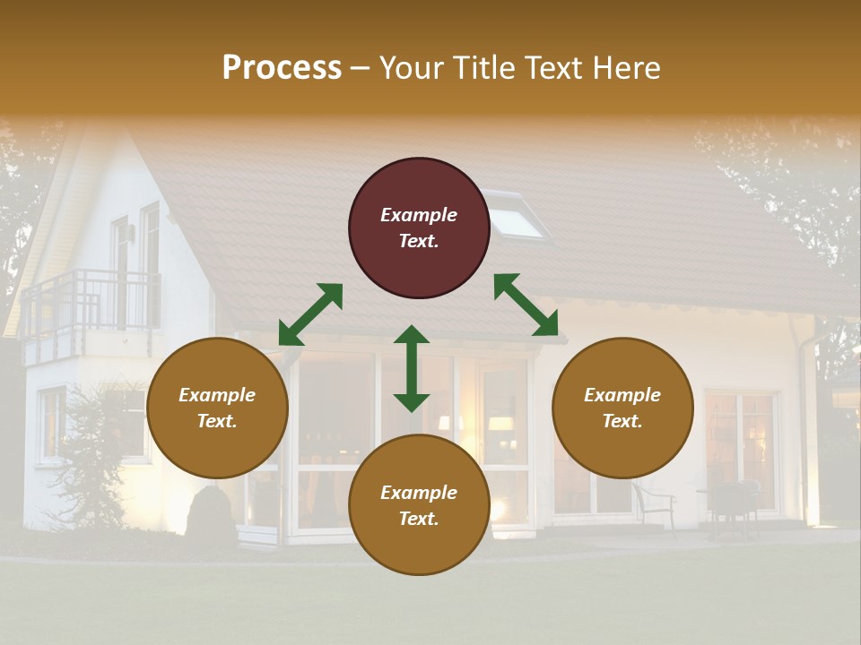 Maple Syrup Pouring Onto Pancakes. Shallow Dof With Focus On Syrup And Butter. PowerPoint Template