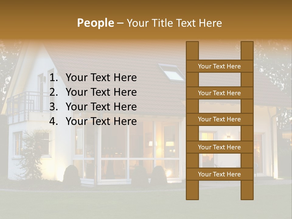 Maple Syrup Pouring Onto Pancakes. Shallow Dof With Focus On Syrup And Butter. PowerPoint Template