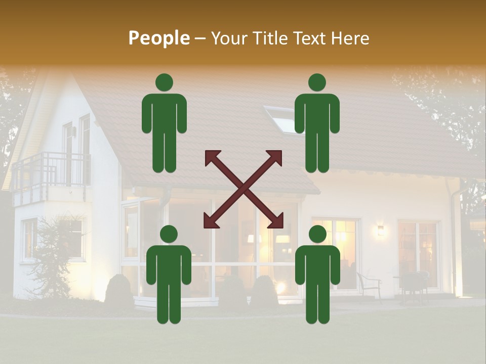 Maple Syrup Pouring Onto Pancakes. Shallow Dof With Focus On Syrup And Butter. PowerPoint Template