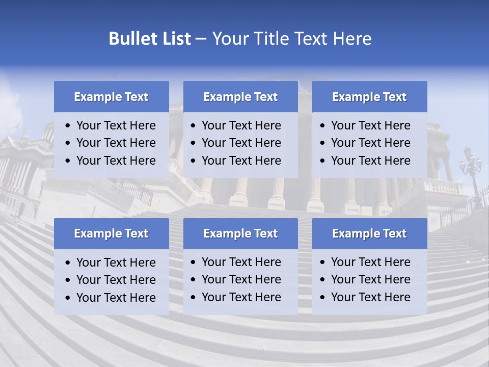 East Side View (Fisheye) Of The United States Capitol Building, Washington, Dc. PowerPoint Template