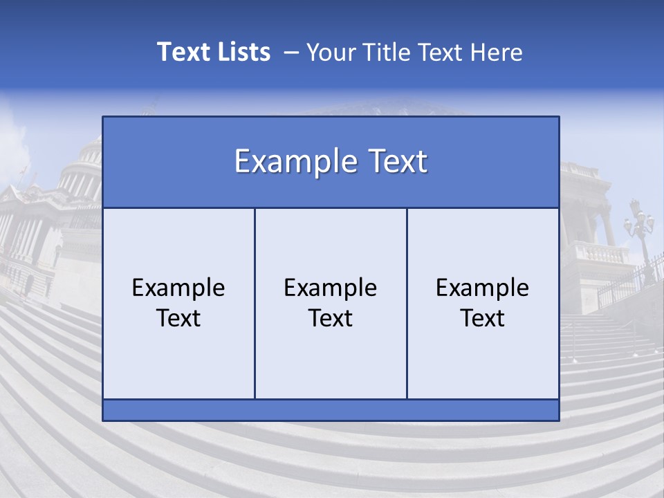 East Side View (Fisheye) Of The United States Capitol Building, Washington, Dc. PowerPoint Template