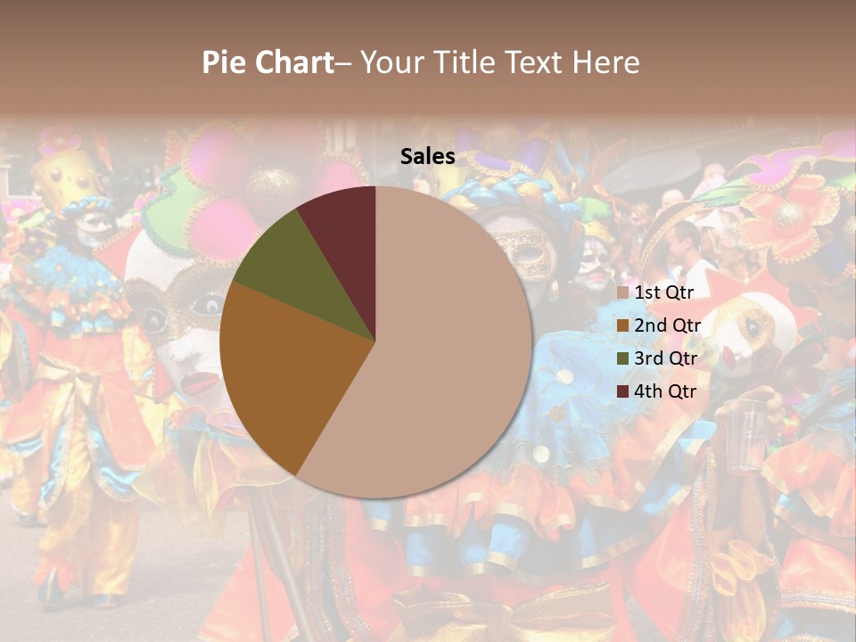 Rotterdam, Holland - July 25: Dancers In The Parade Of The Annual Summer Carnival In Rotterdam On July 25, 2009 In Rotterdam, Holland PowerPoint Template