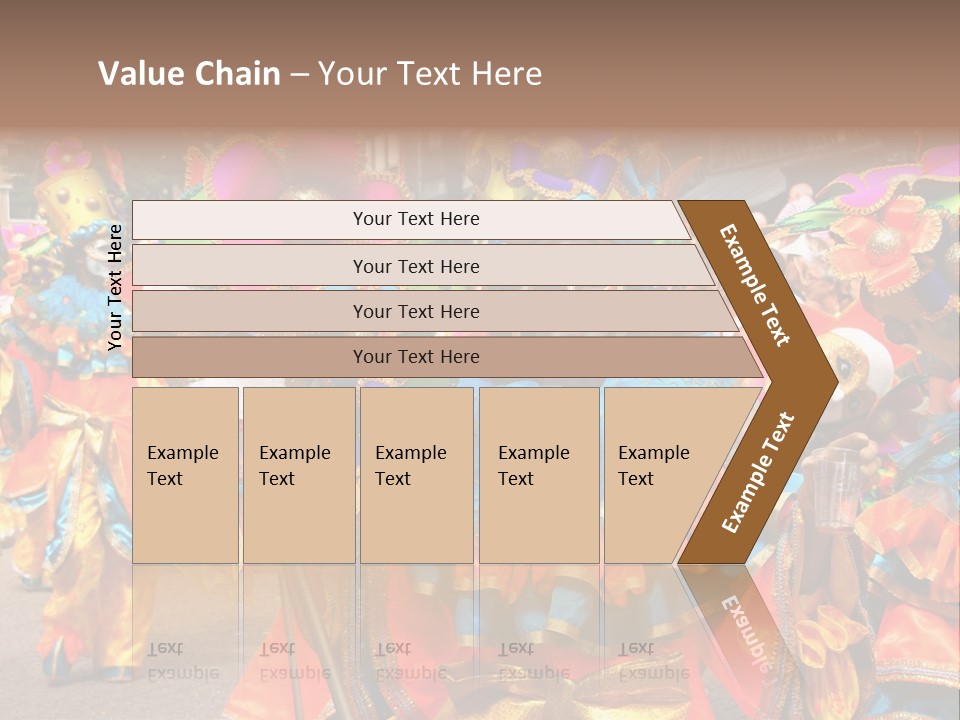 Rotterdam, Holland - July 25: Dancers In The Parade Of The Annual Summer Carnival In Rotterdam On July 25, 2009 In Rotterdam, Holland PowerPoint Template
