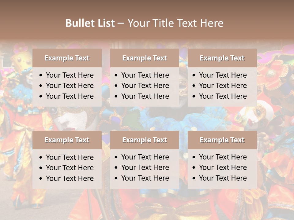 Rotterdam, Holland - July 25: Dancers In The Parade Of The Annual Summer Carnival In Rotterdam On July 25, 2009 In Rotterdam, Holland PowerPoint Template