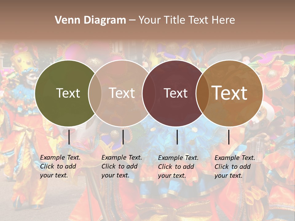 Rotterdam, Holland - July 25: Dancers In The Parade Of The Annual Summer Carnival In Rotterdam On July 25, 2009 In Rotterdam, Holland PowerPoint Template