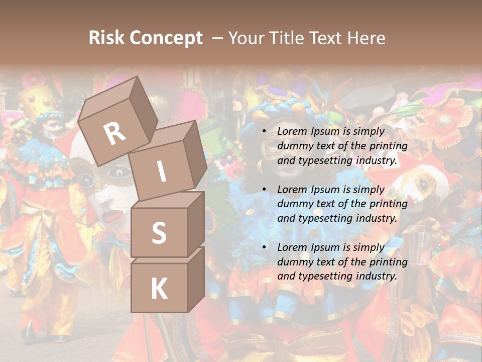 Rotterdam, Holland - July 25: Dancers In The Parade Of The Annual Summer Carnival In Rotterdam On July 25, 2009 In Rotterdam, Holland PowerPoint Template