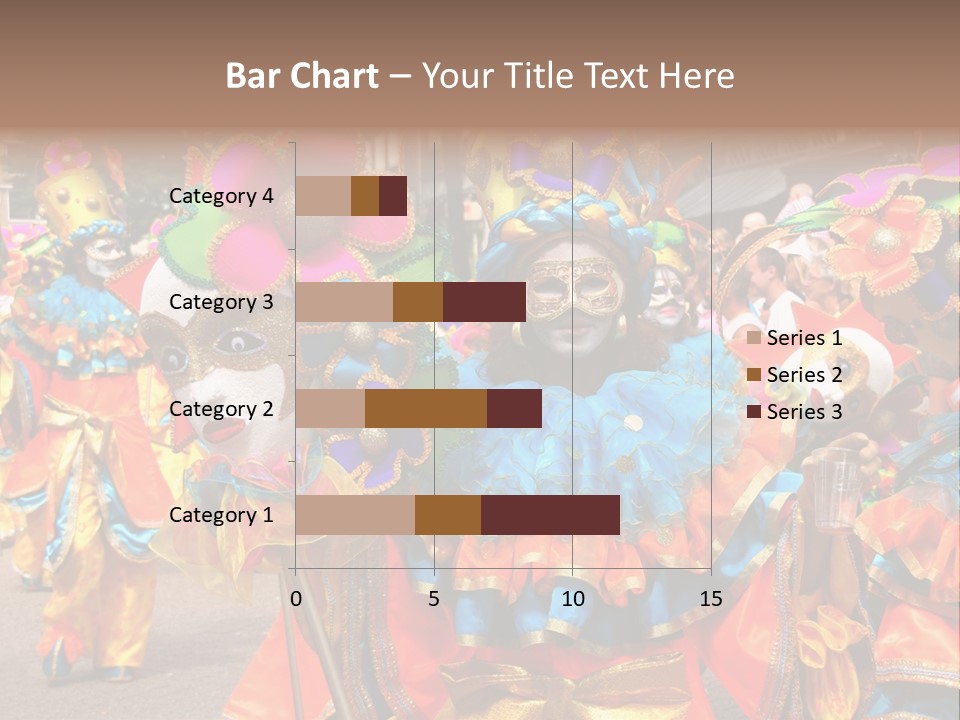 Rotterdam, Holland - July 25: Dancers In The Parade Of The Annual Summer Carnival In Rotterdam On July 25, 2009 In Rotterdam, Holland PowerPoint Template