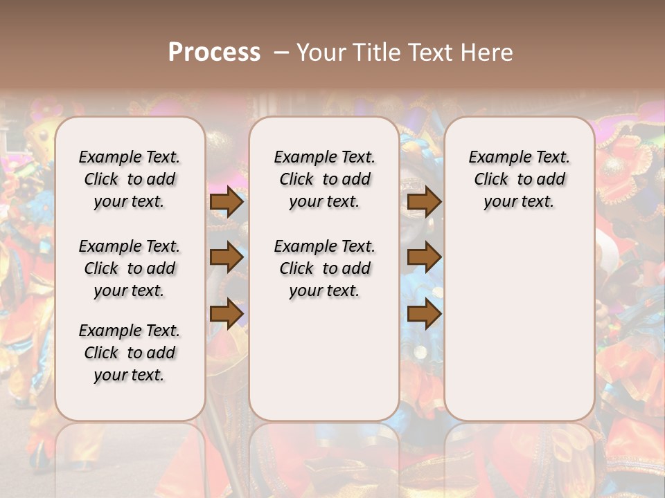 Rotterdam, Holland - July 25: Dancers In The Parade Of The Annual Summer Carnival In Rotterdam On July 25, 2009 In Rotterdam, Holland PowerPoint Template