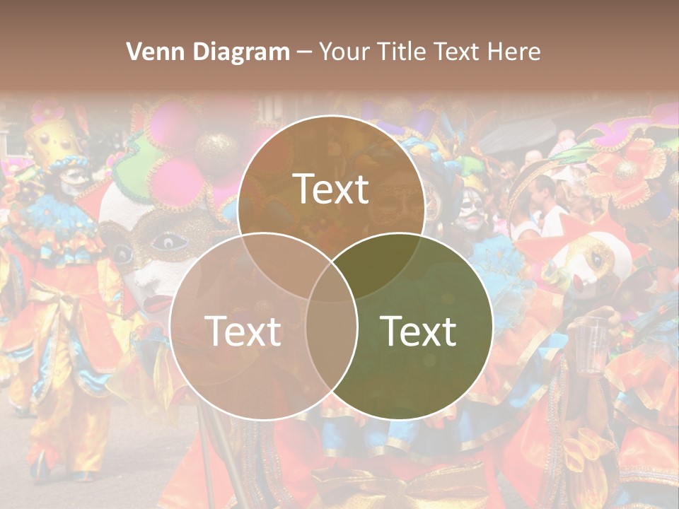 Rotterdam, Holland - July 25: Dancers In The Parade Of The Annual Summer Carnival In Rotterdam On July 25, 2009 In Rotterdam, Holland PowerPoint Template