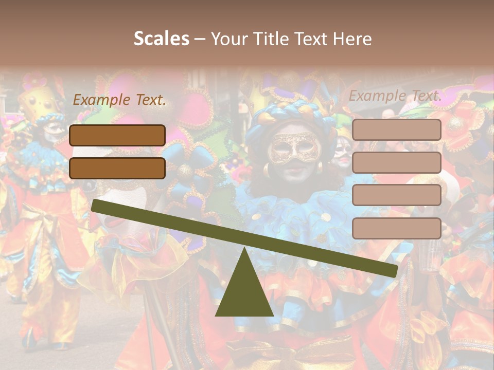 Rotterdam, Holland - July 25: Dancers In The Parade Of The Annual Summer Carnival In Rotterdam On July 25, 2009 In Rotterdam, Holland PowerPoint Template