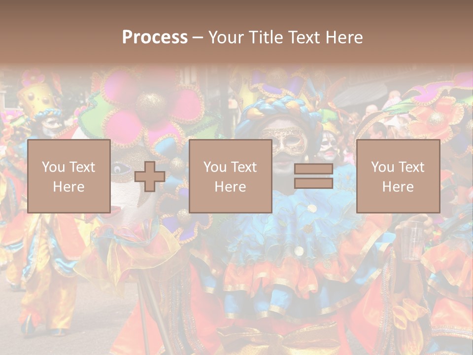 Rotterdam, Holland - July 25: Dancers In The Parade Of The Annual Summer Carnival In Rotterdam On July 25, 2009 In Rotterdam, Holland PowerPoint Template