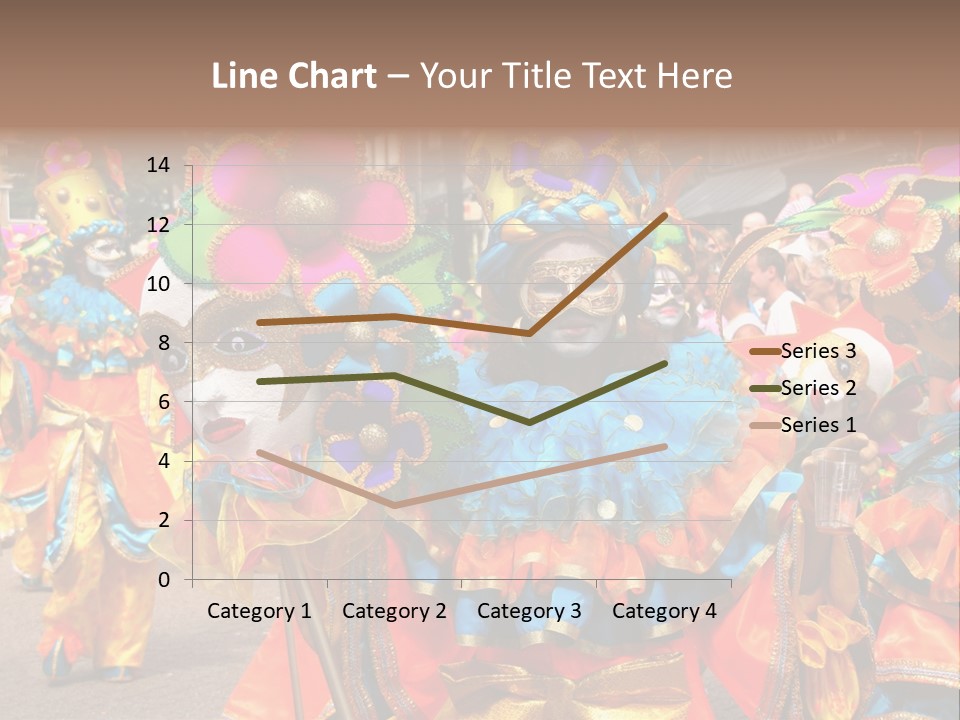 Rotterdam, Holland - July 25: Dancers In The Parade Of The Annual Summer Carnival In Rotterdam On July 25, 2009 In Rotterdam, Holland PowerPoint Template