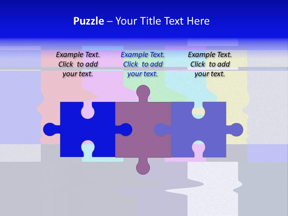 Distorted Television Bars Signal. Error On The Test Signal. PowerPoint Template