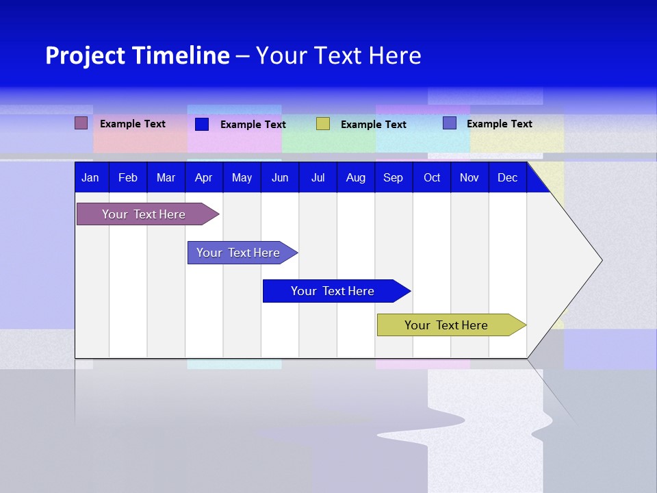 Distorted Television Bars Signal. Error On The Test Signal. PowerPoint Template