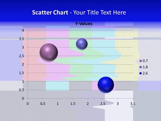 Distorted Television Bars Signal. Error On The Test Signal. PowerPoint Template