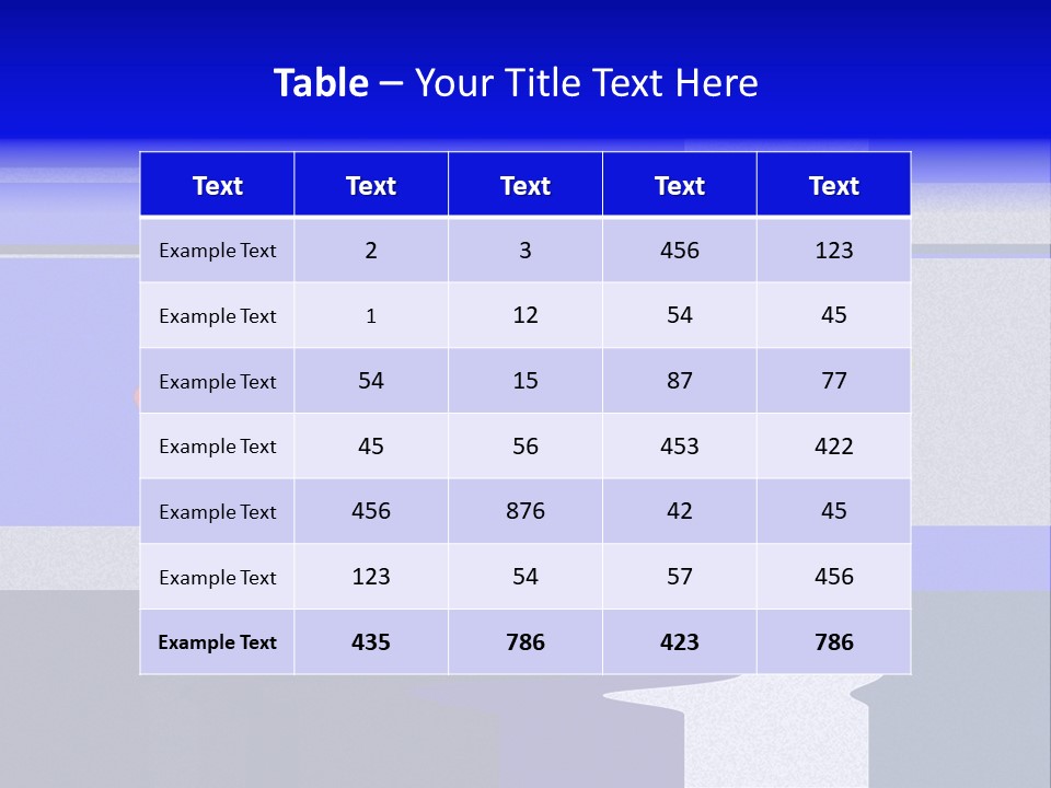 Distorted Television Bars Signal. Error On The Test Signal. PowerPoint Template