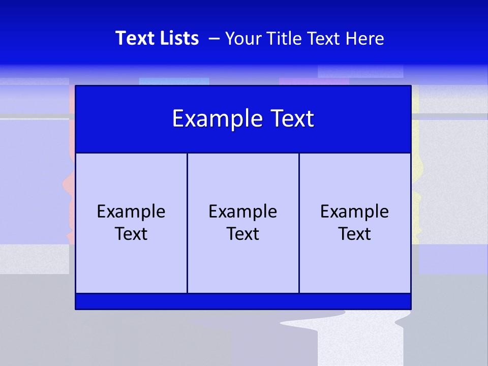 Distorted Television Bars Signal. Error On The Test Signal. PowerPoint Template