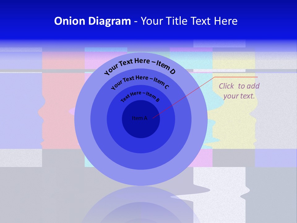 Distorted Television Bars Signal. Error On The Test Signal. PowerPoint Template