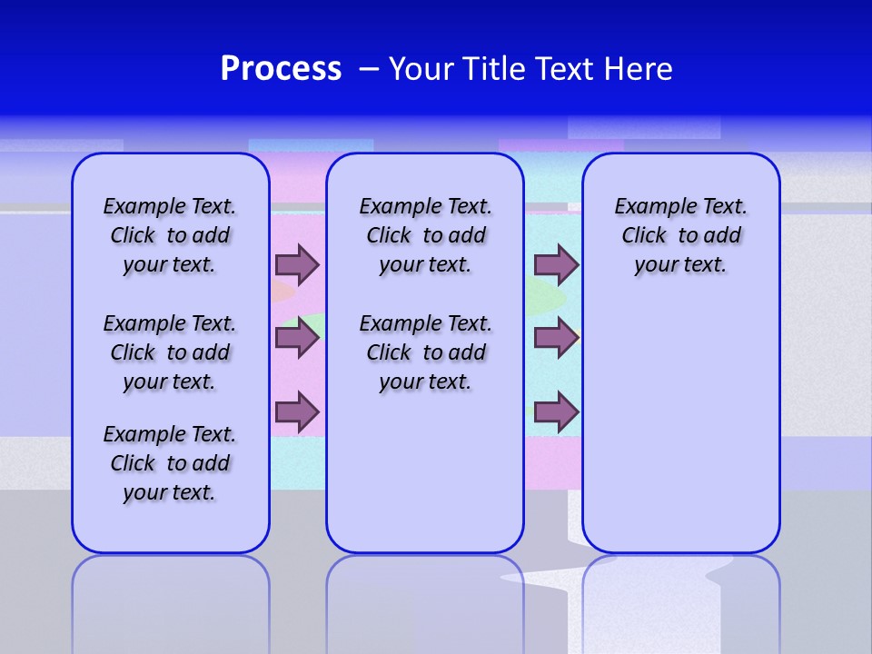 Distorted Television Bars Signal. Error On The Test Signal. PowerPoint Template