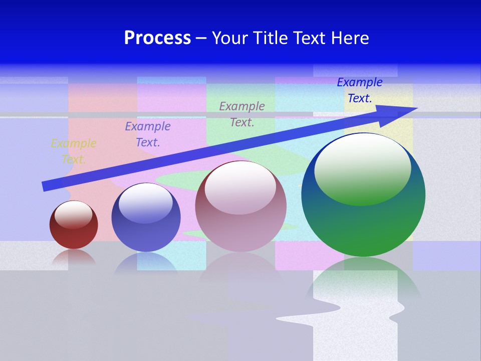 Distorted Television Bars Signal. Error On The Test Signal. PowerPoint Template