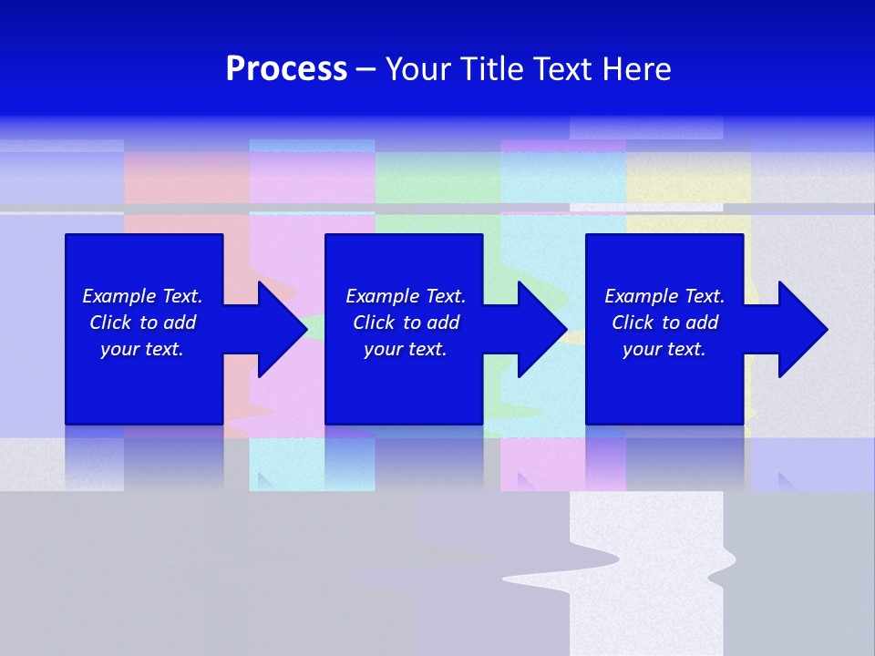 Distorted Television Bars Signal. Error On The Test Signal. PowerPoint Template