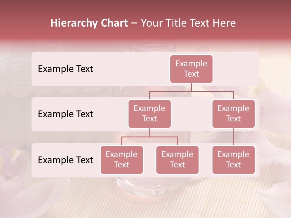 A Bottle Of Perfume Next To A Towel And Flowers PowerPoint Template